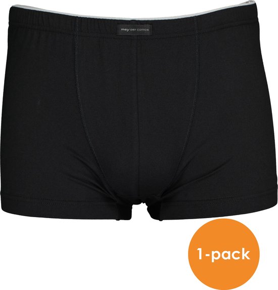 Mey Dry Cotton shorty (1-pack) - heren boxer kort - zwart - Maat: 3XL