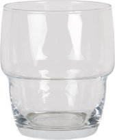 Clayre & Eef Waterglas 100 ml Transparant Glas Drinkbeker Drinkglas