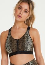 Hunkemöller Dames - Sport collectie - HKMX Sport bh The Pro Level 3  - Zwart - maat E80
