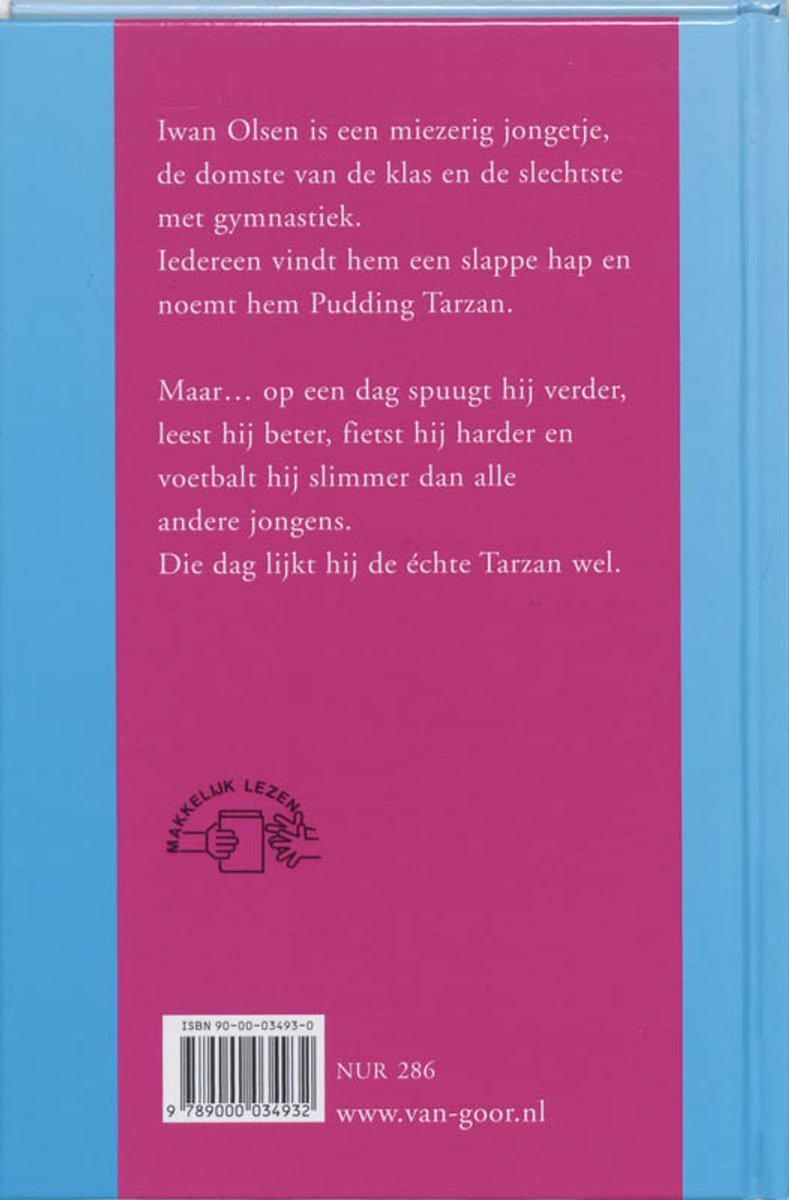Pudding Tarzan - back cover