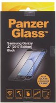 PanzerGlass Gehard Glas  Screenprotector Geschikt voor Samsung Galaxy J7 (2017) - Zwart