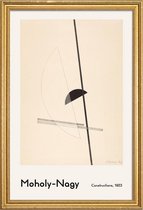 JUNIQE - Poster in houten lijst László Moholy-Nagy - Constructions