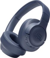JBL Tune 710 Hoofdtelefoons Bedraad en draadloos Hoofdband Muziek USB Type-C Bluetooth Blauw