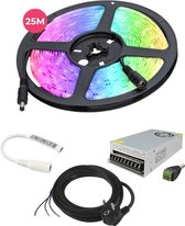 Lagiba 12V LED strip set - 2500 cm - RGB - 180.0 Watt