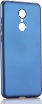 Hoesje geschikt voor iPhone 11 Pro Max - Backcover - Hardcase - Extra dun - TPU - Blauw