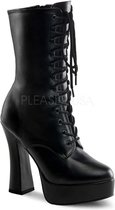 Pleaser - ELECTRA-1020 Plateau Laarzen - US 13 - 44 Shoes - Zwart