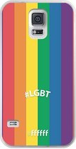 6F hoesje - geschikt voor Samsung Galaxy S5 -  Transparant TPU Case - #LGBT - #LGBT #ffffff