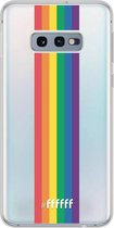 6F hoesje - geschikt voor Samsung Galaxy S10e -  Transparant TPU Case - #LGBT - Vertical #ffffff