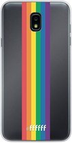 Samsung Galaxy J7 (2018) Hoesje Transparant TPU Case - #LGBT - Vertical #ffffff