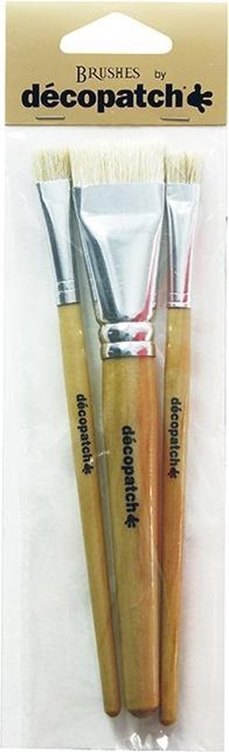 Décopatch PACKPCSOIEO artiestenpenseel 3 stuk(s)