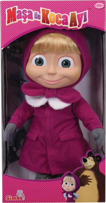Torrent Verborgen Sinewi Masha Soft Bodied Doll, 40cm | bol.com
