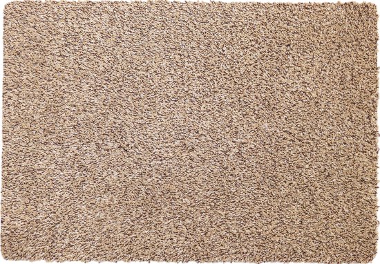 Ikado Katoenen droogloopmat op maat beige 78cm, ecologisch 78 x 240 cm |  bol.com