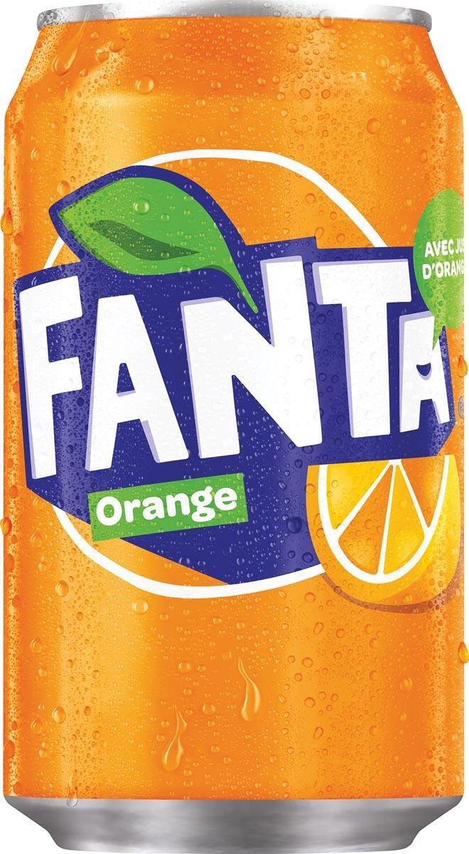 Boisson gazeuse fanta orange canette 330ml – kleinkantoor