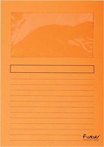 Exacompta Insertion avec fenêtre Forever L-modèle A4, 50 feuilles, orange (pack de 100)
