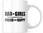 Vaderdag Mok Dad of girls