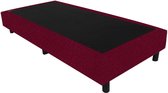 Bedworld Boxspring 60x200 - Velours - Bordeaux rood (ML59)