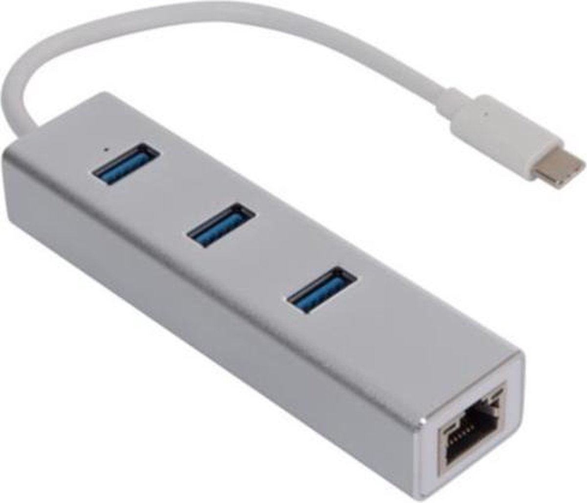 Velleman Usb-hub 3.1 Type C - Usb 3.0 / 8p8c Gigabit Ethernet