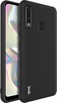 Voor Galaxy A70e IMAK UC-1-serie schokbestendig mat TPU beschermhoes (zwart)