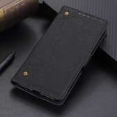 Koperen gesp Retro Crazy Horse Texture Horizontale Flip Leather Case voor Huawei P Smart Z / Y9 Prime (2019), met houder & kaartsleuven & portemonnee (zwart)