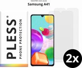 Samsung A41 Screenprotector Glas - 2x - Pless®