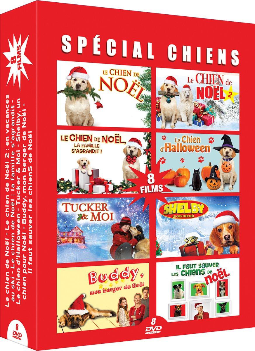 Chien spécial Noël - Coffret 8 DVD