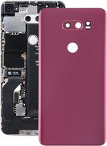 Batterij achterkant met cameralens voor LG V30 / VS996 / LS998U / H933 / LS998U / H930 (rood)
