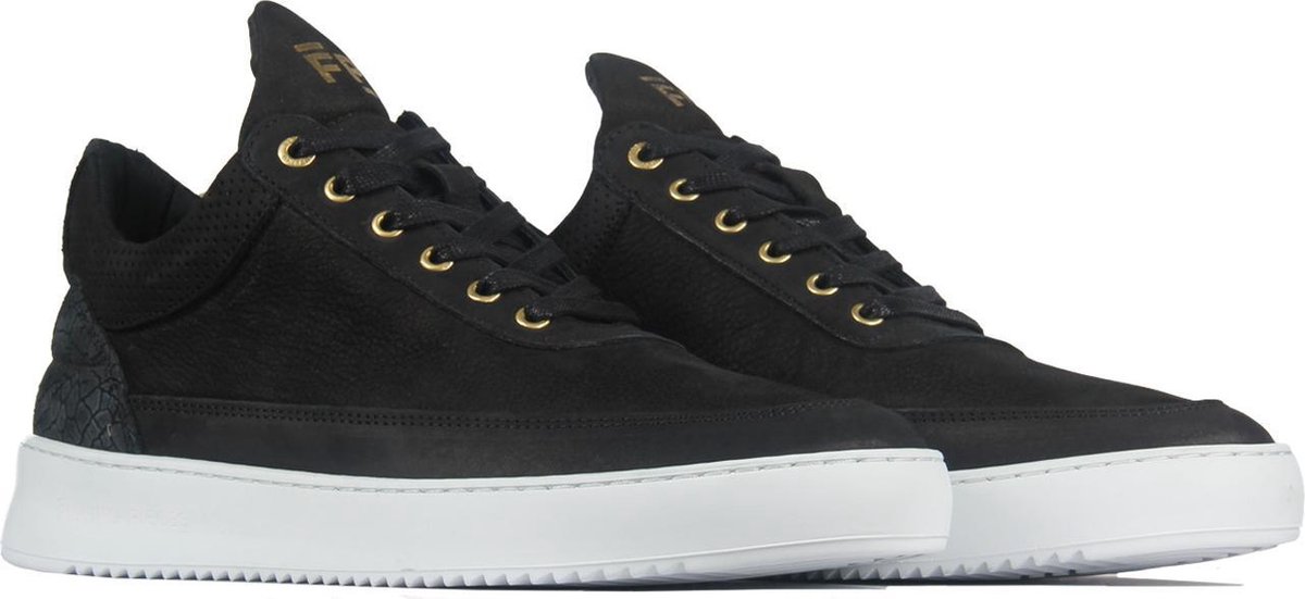 Filling Pieces Sneaker Zwart - Maat 43 - Heren - Never out of stock  Collectie - Leer | bol.com