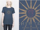 Chris Cornell - Higher Truth Dames T-shirt - S - Blauw
