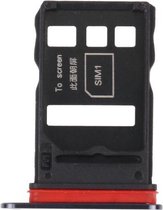 SIM-kaartlade + SIM-kaartlade voor Honor V40 5G (zwart)