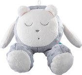 Myhummy Knuffel Snoozy Sleep Aid 23 X 17 Cm Pluche Grijs
