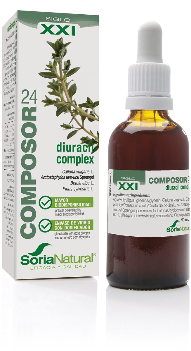 Soria Composor 24 Diuracin Complex Siglo Xxi 50ml