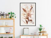 Poster - Lily on Marble Background-30x45