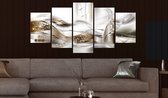 Schilderij - Streaks of Magic-100x50