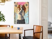 Doe-het-zelf op canvas schilderen - Romantic Nudity-40x60