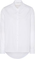 ETERNA dames blouse modern classic - wijder en langer model - wit - Maat: 38