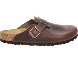 Birkenstock Boston FL Narrow Heren Clogs - Habana - Maat 43