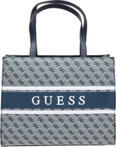 Guess Monique Tote shopper - Blauw multi - Maat Geen
