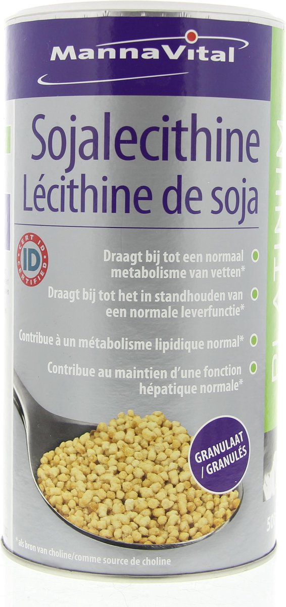 Mvit lecithinegranul.98%gmovrij 0.5kg (5412339103119)