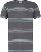 Ballin Amsterdam -  Heren Slim Fit    T-shirt  - Grijs - Maat XXL