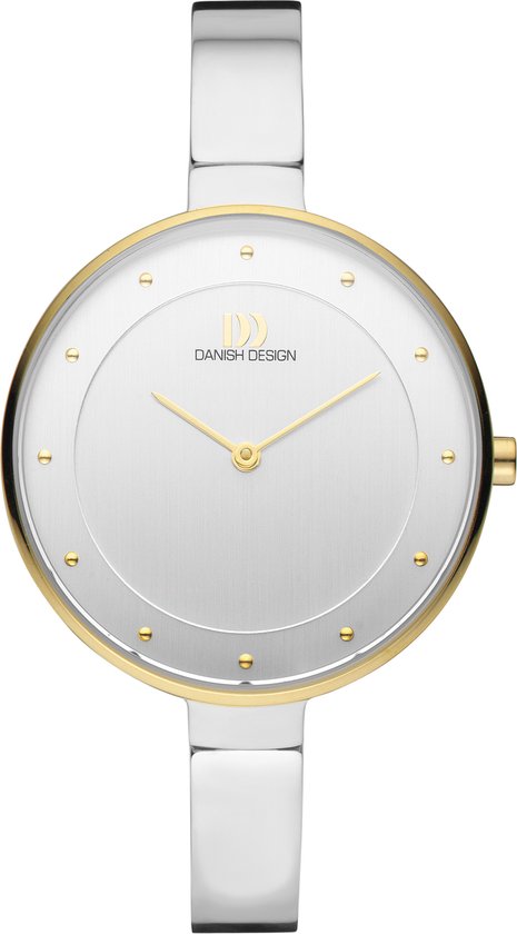 Danish Design Horloge Goud En Zilver Dames Danish Design Amelia