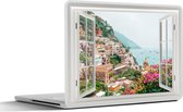 Laptop sticker - 11.6 inch - Doorkijk - Vakantie - Water - 30x21cm - Laptopstickers - Laptop skin - Cover