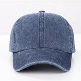 Jongens pet kind - Denim - spijkerstof blauw - dreumes peuter (1-3 jaar) - Baseball cap jongen