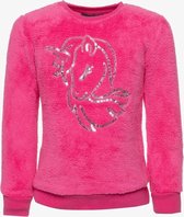 TwoDay meisjes sweater unicorn - Roze - Maat 110/116