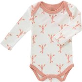 Fresk romper lange mouw Lobster coral pink