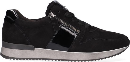 Gabor 420 Lage sneakers - Dames - Zwart - Maat 41 | bol.com