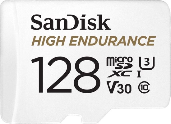 SanDisk High Endurance 128 Go MicroSDXC UHS-I Classe 10