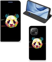 Hoesje ontwerpen Xiaomi 11 Lite 5G NE | Xiaomi Mi 11 Lite Telefoontas Sinterklaas Cadeautje Panda Color