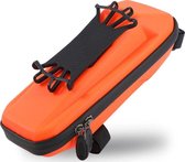 Mobigear Zipper Bag Frame Telefoonhouder Fiets - 6.5 inch - Oranje