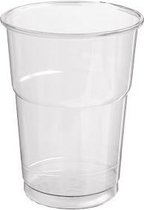 Bierglas Ø 95. hoogte 150  mm PET (800 st.)