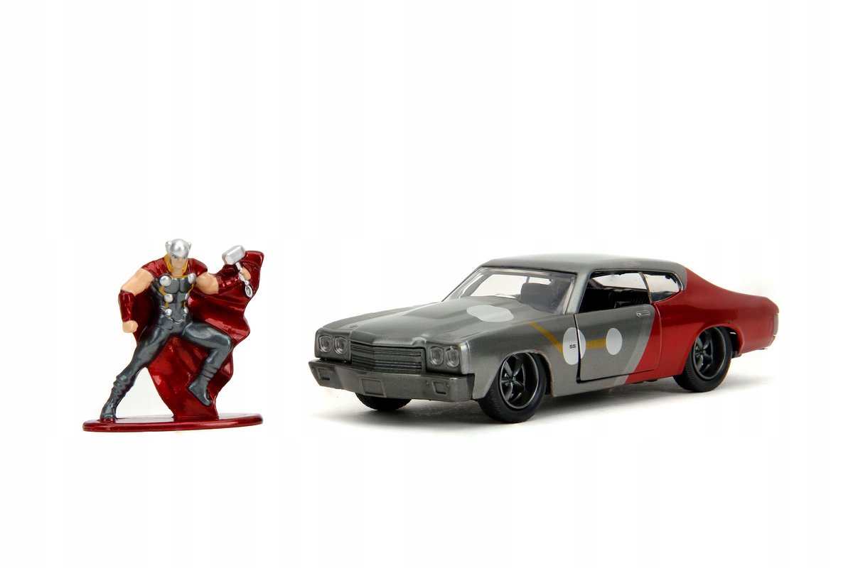 Zeker 1970 Chevrolet Chevelle SS met Thor-figuur - 1:32
